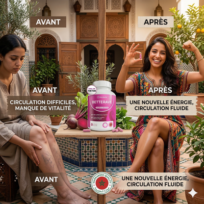 Rosabella Beetroot- Capsules pour soutenir la circulation et la vitalité