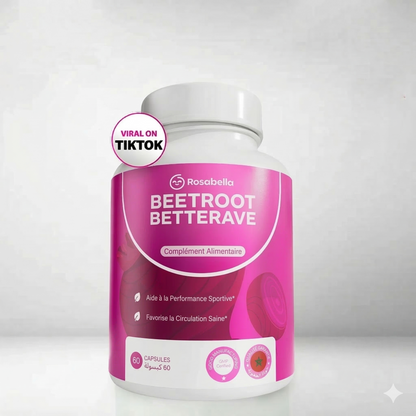 Rosabella Beetroot- Capsules pour soutenir la circulation et la vitalité