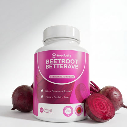 Rosabella Beetroot- Capsules pour soutenir la circulation et la vitalité